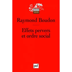 ISBN Effets pervers et ordre social livre Education Français