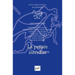 ISBN La pensée interdite livre Psychologie Français
