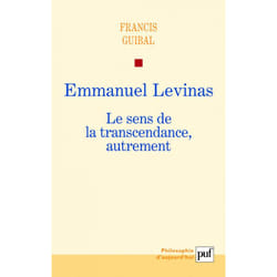 ISBN Emmanuel Levinas. Le sens de la transcendance, autrement livre philosophie Français