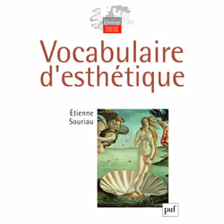 ISBN Vocabulaire d'esthétique, philosophie, Français, 1520 pages