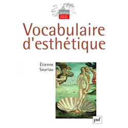 ISBN Vocabulaire d'esthétique livre philosophie Français