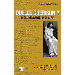 ISBN Quelle guérison ? Mal, maladie, malaise. Annuel 2009 - APF livre Psychologie Français