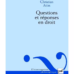 ISBN Questions Et Reponses En Droit, Loi, Français, Livre broché