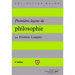 ISBN Premières leçons de philosophie, philosophie, Français, 128 pages