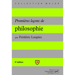 ISBN Premières leçons de philosophie