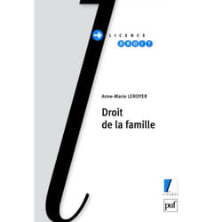ISBN Droit de la famille livre Loi Français