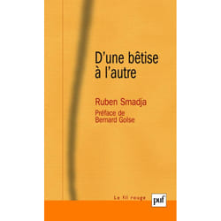 ISBN D'une bêtise à l'autre livre Psychologie Français