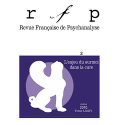 ISBN RFP 2010, t. 74, n° 3 livre Psychologie Français