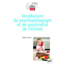 ISBN Vocabulaire de psychopédagogie et de psychiatrie de l'enfant livre Psychologie Français