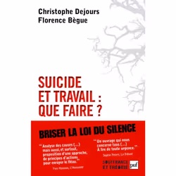 ISBN Suicide et travail : que faire ?, Education, Français, 136 pages