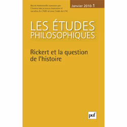 ISBN études philosophiques 2010, n° 1, philosophie, Français, 144 pages