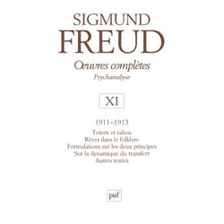 ISBN Œuvres complètes - psychanalyse - vol. XI : 1911-1913 livre Psychologie Français