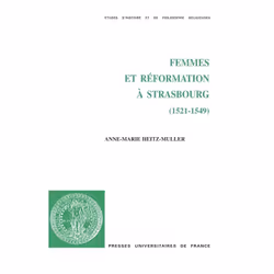 ISBN Femmes et Réformation à Strasbourg (1521-1549), Religion, Français, 288 pages