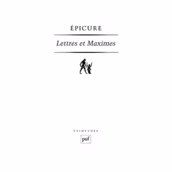 ISBN Lettres et Maximes, philosophie, Français, 328 pages
