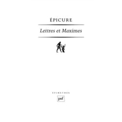 ISBN Lettres et Maximes livre philosophie Français