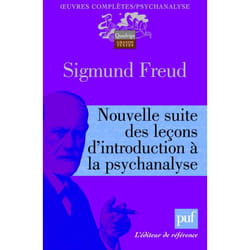 Nouvelle suite des leçons d'introduction à la psychanalyse