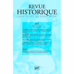 ISBN Revue historique 2010, n° 655, histoire, Français, 256 pages