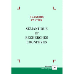 ISBN Sémantique et recherches cognitives livre Littérature Français