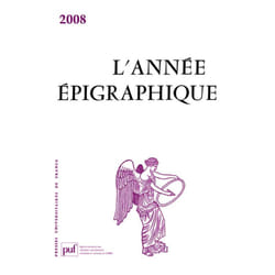 ISBN année épigraphique vol. 2008 livre histoire Français
