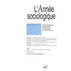 ISBN année sociologique 2010, vol. 60 (1), Education, Français, 256 pages