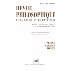 ISBN Revue philosophique 2010, t. 135 (2), philosophie, Français, 128 pages