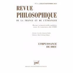 ISBN Revue philosophique 2010, t. 135 (3), philosophie, Français, 128 pages