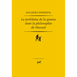 ISBN Le problème de la genèse dans la philosophie de Husserl, philosophie, Français, 304 pages