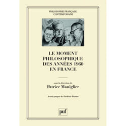 ISBN Le moment philosophique des années 1960 en France livre philosophie Français