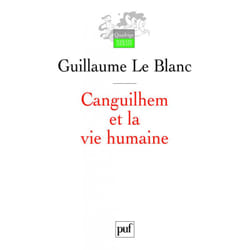 ISBN Canguilhem et la vie humaine livre philosophie Français
