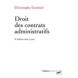 ISBN Droit des contrats administratifs livre Loi Français