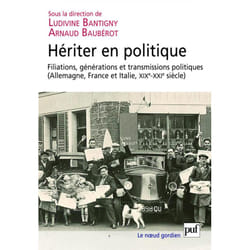 ISBN Hériter en politique livre histoire Français
