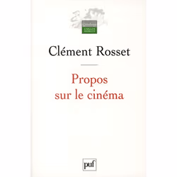 ISBN Propos Sur Le Cinema, philosophie, Français