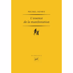 ISBN L'Essence De La Manifestation (4e Edition), philosophie, Français