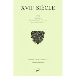 ISBN XVIIe siècle 2011, n° 253 livre Littérature Français