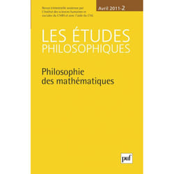 ISBN études philosophiques 2011, n° 2 livre philosophie Français