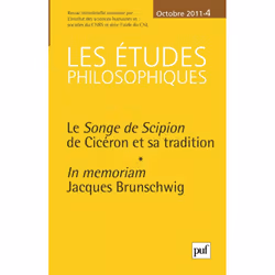 ISBN études philosophiques 2011, n° 4, philosophie, Français, 176 pages