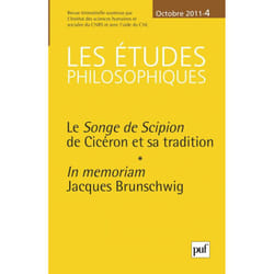 ISBN études philosophiques 2011, n° 4 livre philosophie Français