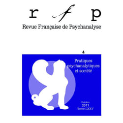 ISBN RFP 2011, t. 75, n° 4 livre Psychologie Français