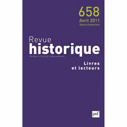 ISBN Revue historique 2011, n° 658, histoire, Français, 248 pages