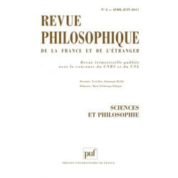 Revue philosophique - Numéro 2 (2011) : Sciences et philosophie (Revue)