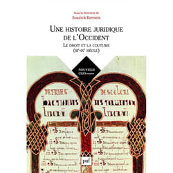 ISBN Une histoire juridique de l'Occident (IIIe-IXe siècle)