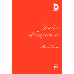 ISBN Lucrèce et l'expérience, philosophie, Français, 328 pages