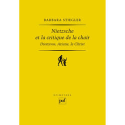 ISBN Nietzsche et la critique de la chair livre philosophie Français