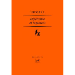 ISBN Expérience et jugement livre philosophie Français