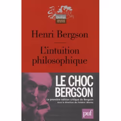 ISBN L'Intuition Philosophique, philosophie, Français