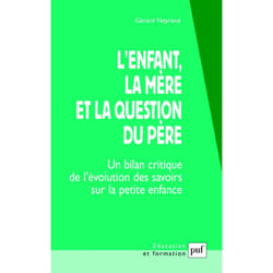 ISBN L'enfant, la mère et la question du père livre Education Français