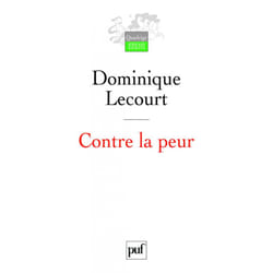 ISBN Contre la peur livre philosophie Français