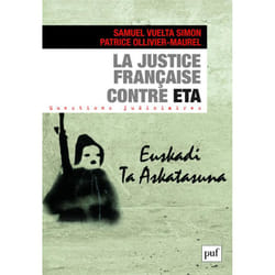ISBN La justice française contre ETA livre Loi Français