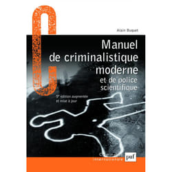 ISBN Manuel de criminalistique moderne et de police scientifique livre Loi Français