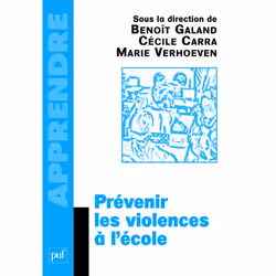 ISBN Prévenir les violences à l'école, Education, Français, 224 pages